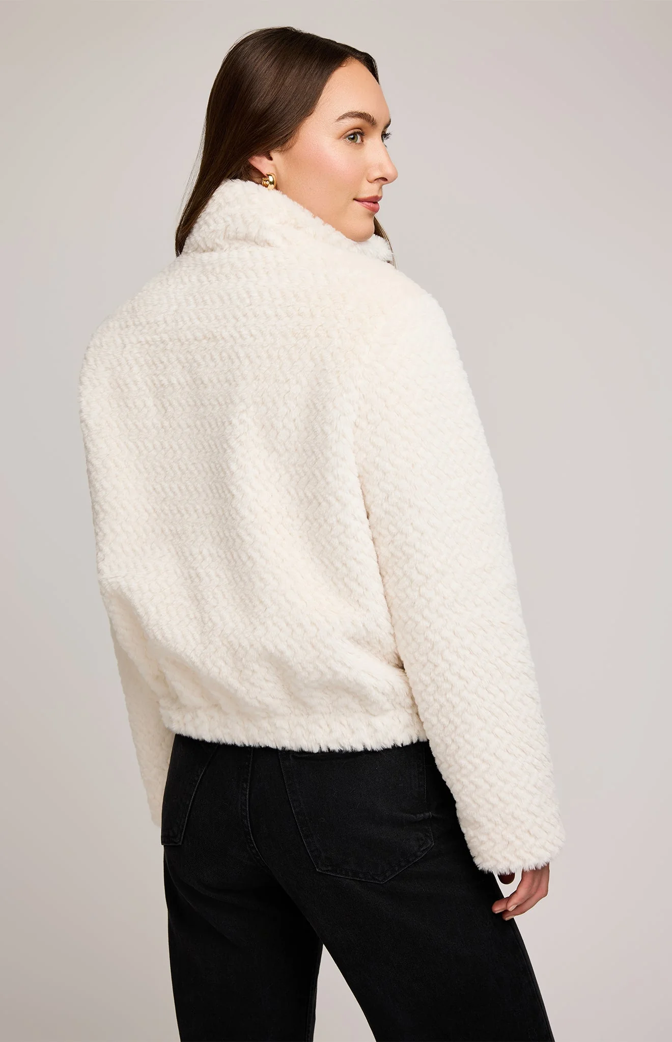 Calista Faux Fur Jacket - Image 4